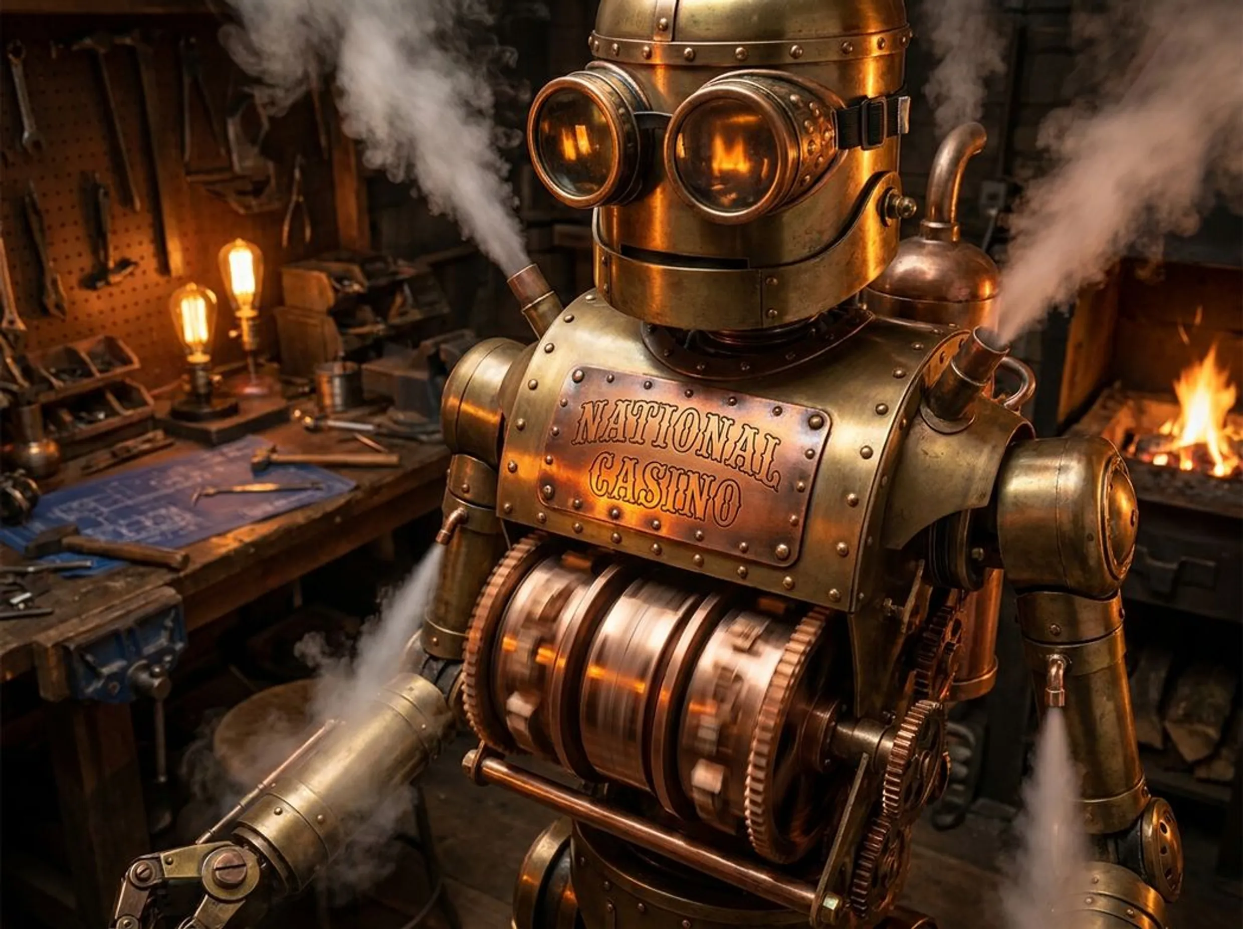 Tragamonedas con temática steampunk en línea (National Casino)